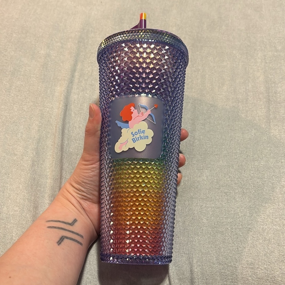 Sofie Birkin x Starbucks Rainbow Studded Venti Tumbler - Picture 3 of 9